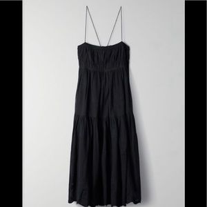 Wilfred Vagabond Dress in Black